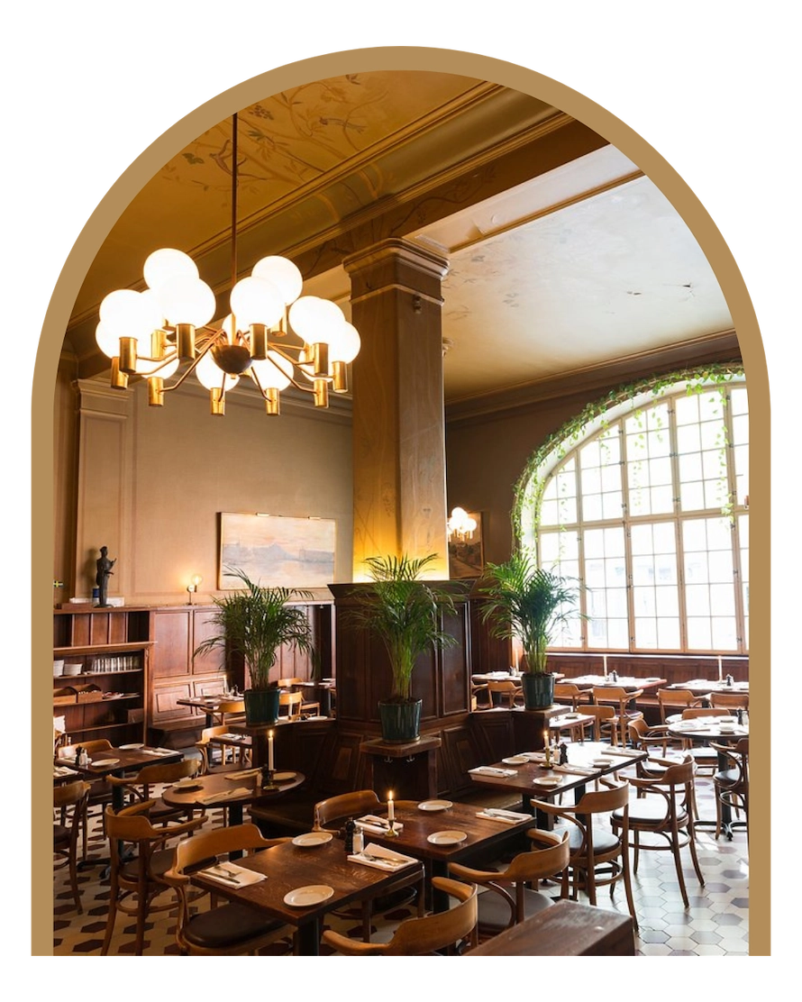 En bild på restaurang pelikan i stockholm